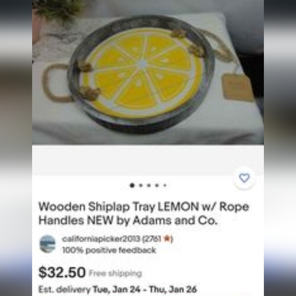 Lemon Tray - Picture 2 of 4